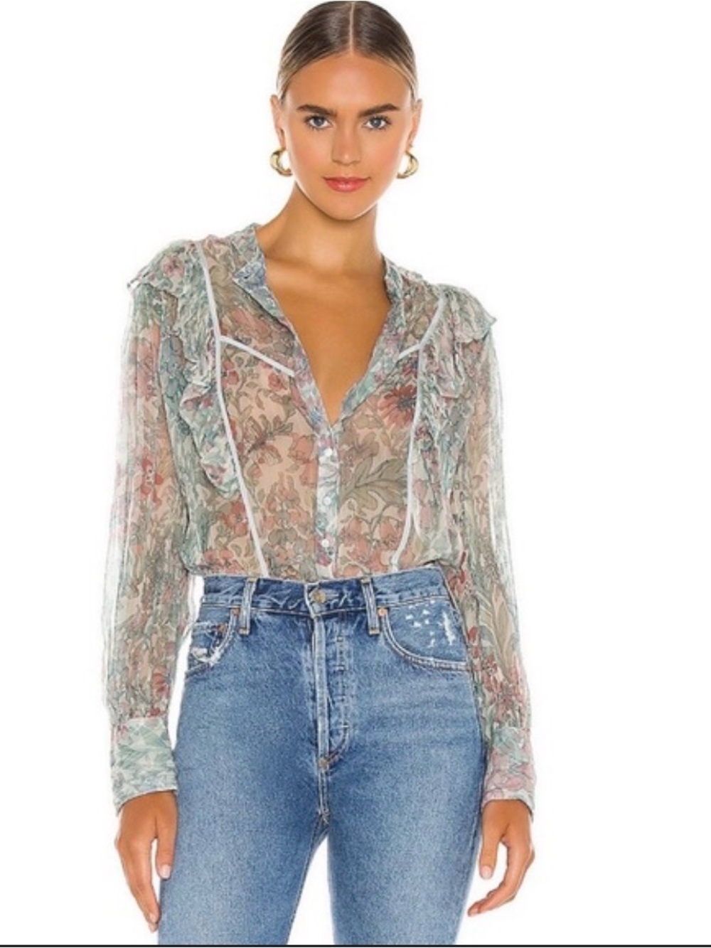 Loveshackfancy Beatrix Blouse